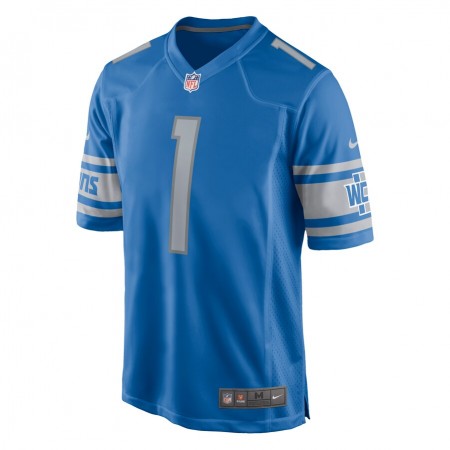 Detroit Lions Tröjor Penei Sewell 1 Nike Blå 2021 NFL Draft - Herr Detroit Lions Tröjor Penei Sewell 1 Nike Blå 2021 NFL Draft - Herr